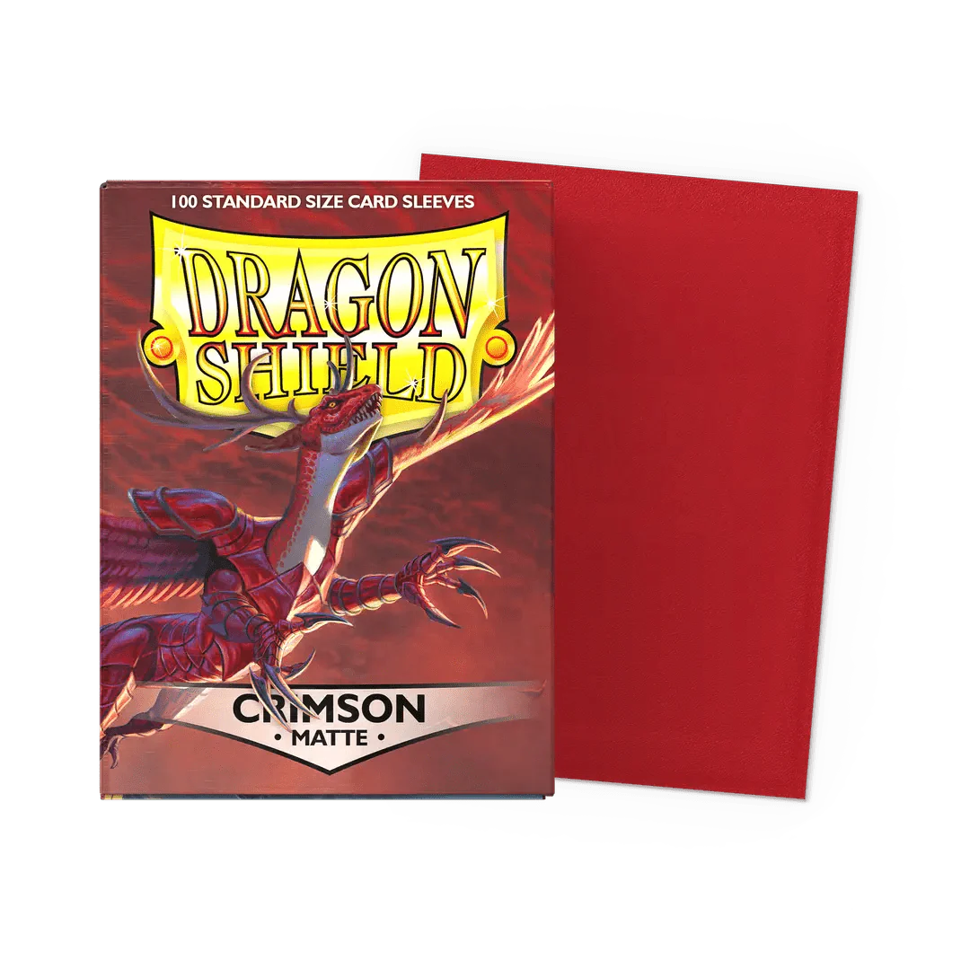 Dragon Shield: Matte: Crimson (100)