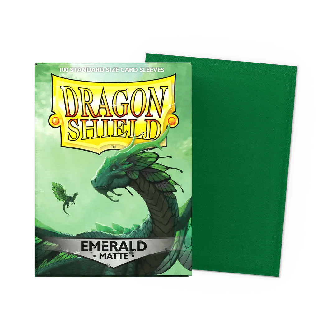 Dragon Shield: Matte: Emerald (100)