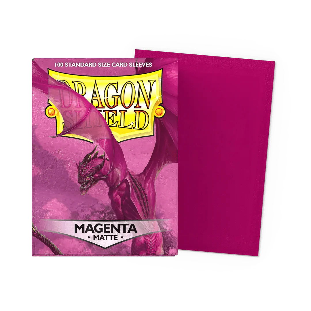 Dragon Shield: Matte: Magenta (100)