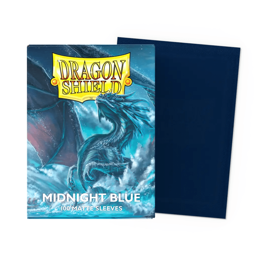 Dragon Shield: Matte: Midnight Blue (100)