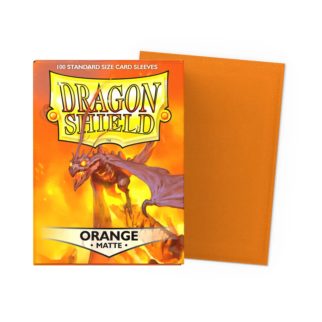 Dragon Shield: Matte: Orange (100)