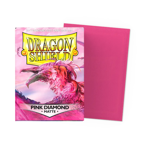 Dragon Shield: Matte: Pink Diamond (100)
