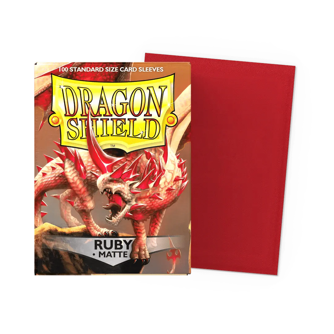 Dragon Shield: Matte: Ruby (100)