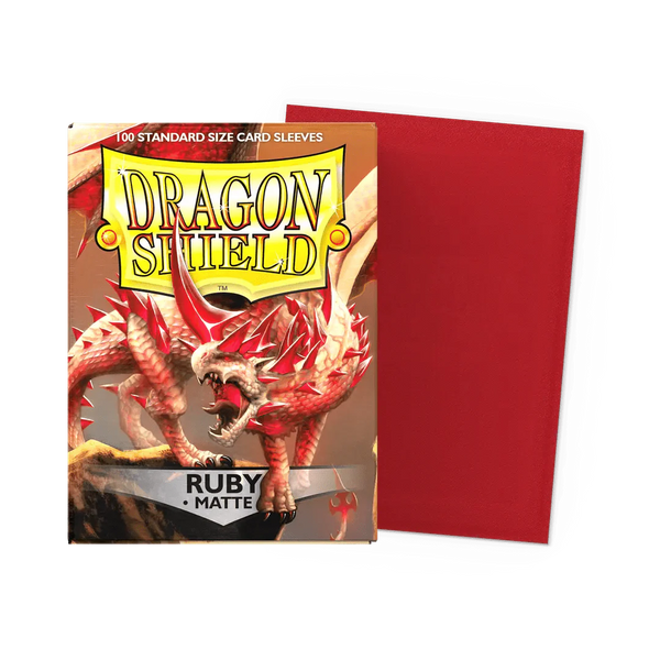 Dragon Shield: Matte: Ruby (100)