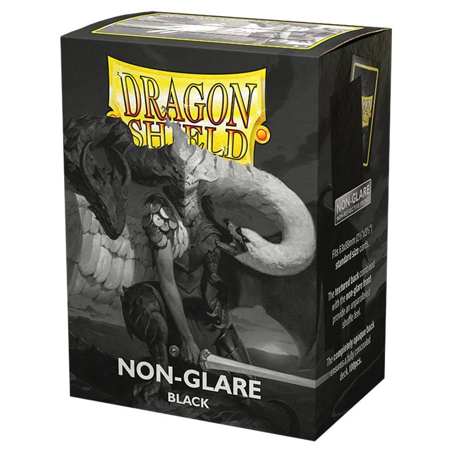 Dragon Shield: Non-Glare: Matte: Black (100)