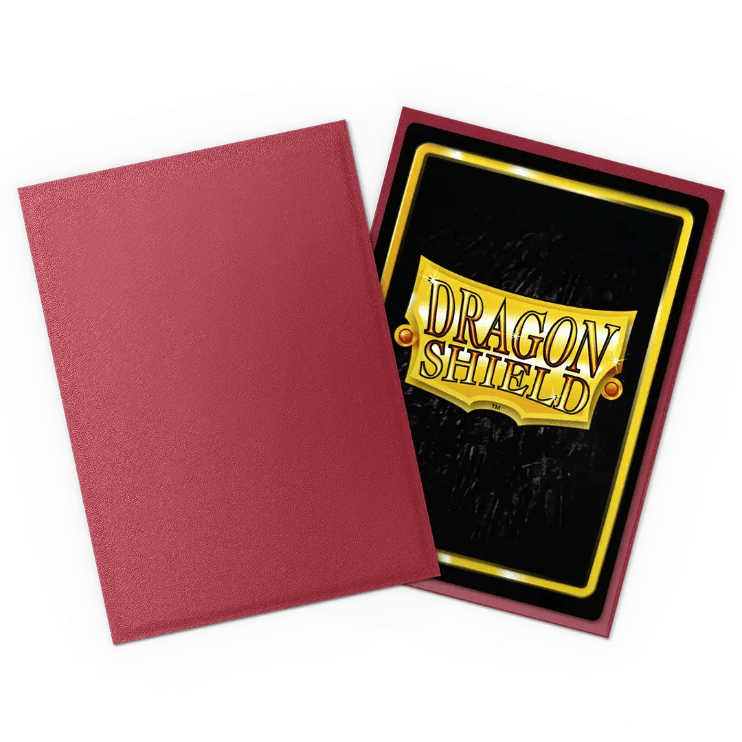 Dragon Shield: Non-Glare: Matte: Blood Red (100)