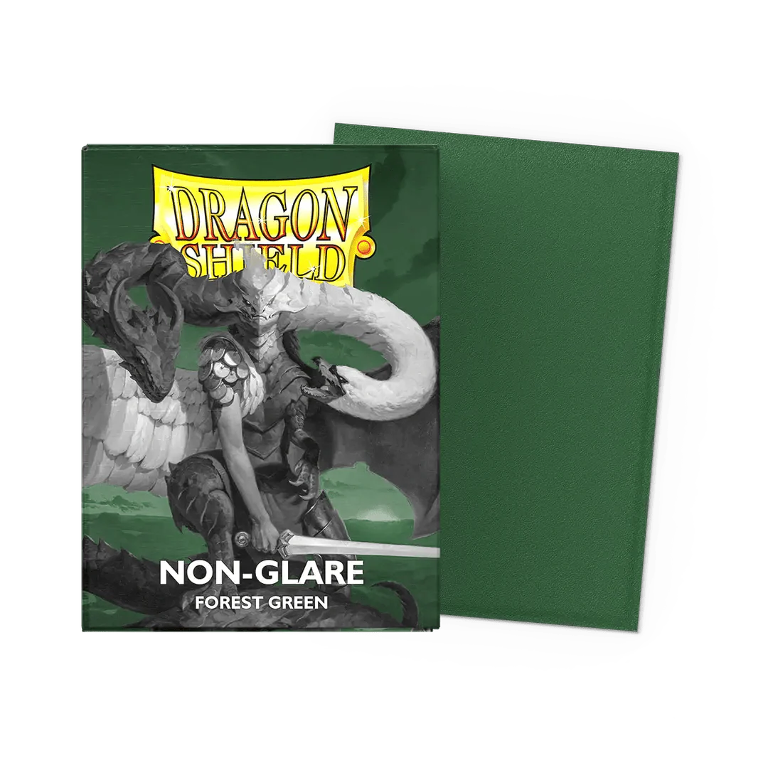 Dragon Shield: Non-Glare: Matte: Forest Green (100)